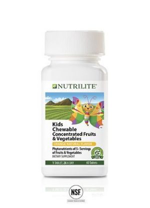 Nutrilite Kids Chewable Concentrated Fruits and Vegetables 60N Tablets